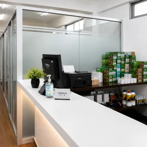 Recepción profesional de Chemical EXS