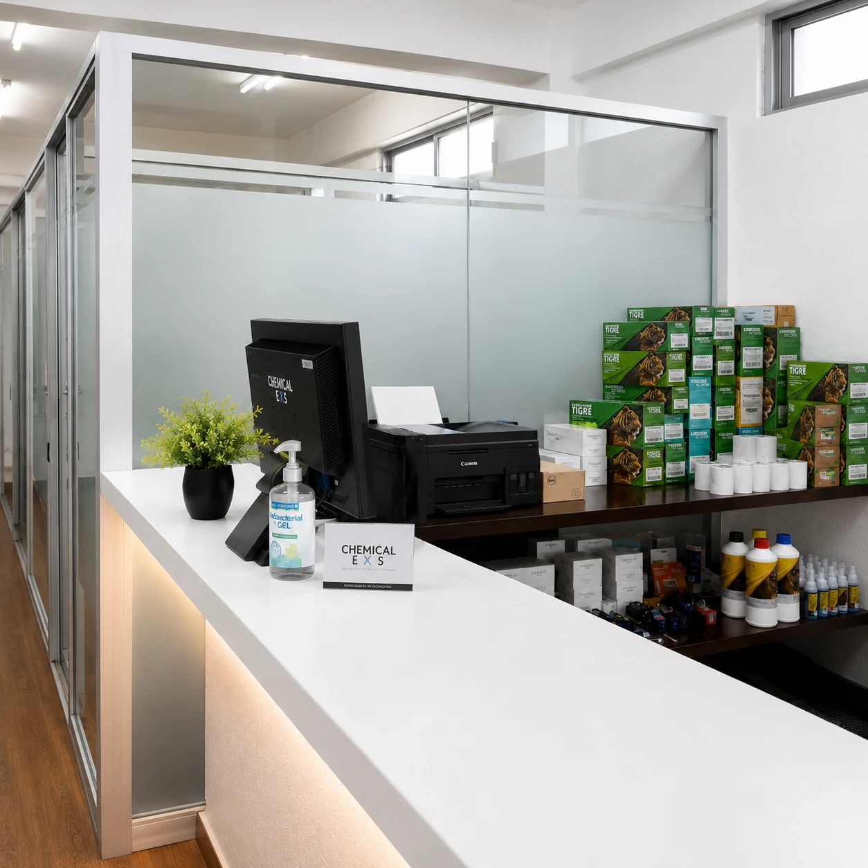 Recepción profesional de Chemical EXS
