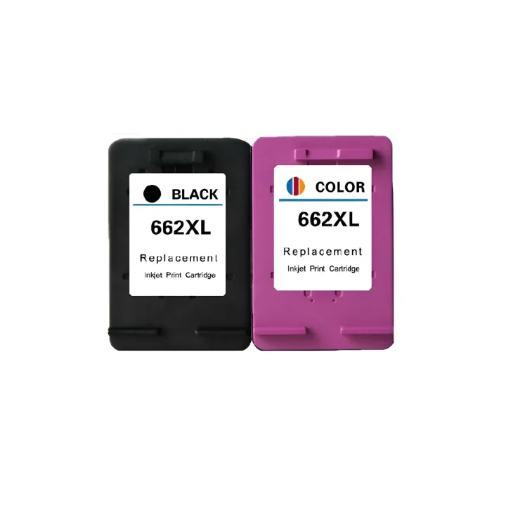 Kit Cartucho compatible HP 662 Color xl y Negro xl