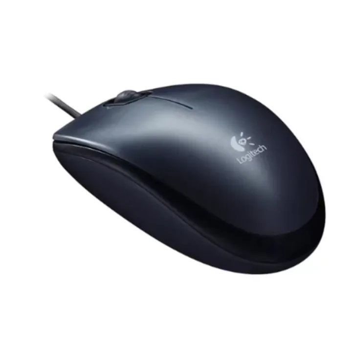 Mouse Alámbrico Conexión Usb Color Negro