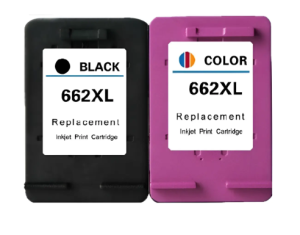Kit Cartucho compatible HP 662 Color xl y Negro xl