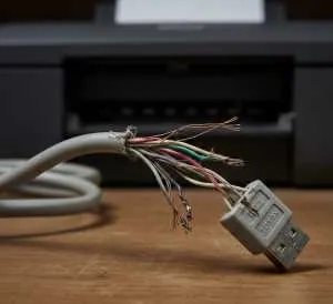 Cable de datos en las impresoras